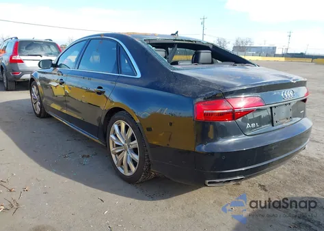 2017 Audi A8 L 3.0T из США, поврежденный, VIN WAU44AFD7HN011126